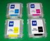 Refillable ink cartridge for HP11 with permanent chips