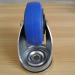 swivel elastic solid rubber casters