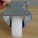 White PA industrial casters