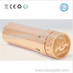 2014 hot SS/Black Panzer Mod Clone Mechanical E CIG Mod Chiyou/Nemesis mod 18650 Battery Body hades mod