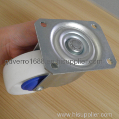 Industrial PP casters with top plate fitting