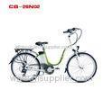 Classic 250W Green City Electric Bike Kit for Women , 26 Inch Alloy Frame