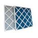 Blue Primary Pleated Panel Air Filters Moisture-proof / House Air Filter