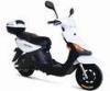 White or Blue Customized electric motor scooter bike / motorbike for Commuter , Leisure , Shopper