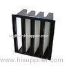 Combined Mini Pleat V Bank Filters / Air Filters With ABS Plastic
