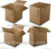 Double Wall Brown Corrugated Cardboard Box Folded Shipping Box For Carton Packaging