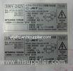 PET / PI Battery Printed Adhesive Labels Fireproof 25 - 50 micron