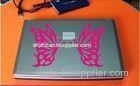 Pink Printed Self Adhesive Stickers / Laptop Cover Stickers For Notebook