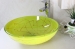 counter top ceramic basin glass basin vanity with bathroom mirror