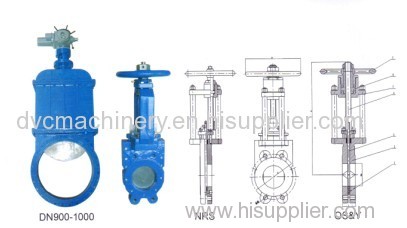 KINFE GATE VALVE- Knife gate valve