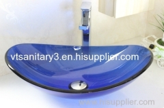 glass double bathroom sink bathroom sink console