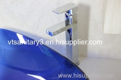 glass double bathroom sink bathroom sink console