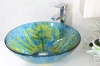 green glass bathroom sink ceramic bathroom sink