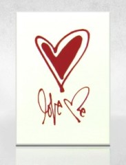 advertising playing card|Valentine's Day playing card