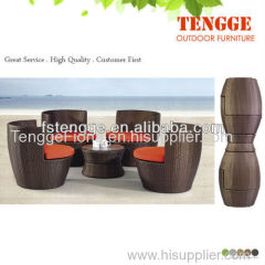 Rattan Bullet shape Sofa Set