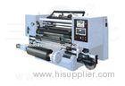 PLC 15kw PE / PVC Slitting Rewinding Machine With slip force adjustable