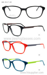 Popular Fashion Ladies Ultra-thin Acetate Optical Frames Of Wine Color