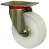 Swivel V-groove nylon wheel casters