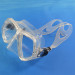 China made high quality tempered glass silicone mask for scuba diving