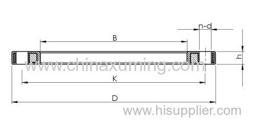 High Quality PP-Steel Flange for Stub End PN16