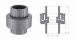 CPVC ASTM SCH80 standard water supply pipe fittings (UNION)