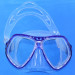 Tempered glass scuba diving mask single lens window with wide sight