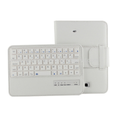 Language Colorful Popular Bluetooth Keyboard Case for Samsung Tab 4.7inch T230/T231