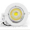 High lumen 82 CRI Sumsung COB led downlight pure white 15W with 120Beam Angle , PF &gt;0.95