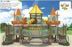 Fashion Plastic Kids Castle Playground ISO9001 Anti-UV and Anti-fade