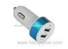 Universal Micro Dual USB Car charger adapter , 2 port travel Car chargers for mobile phones