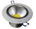 High CRI warm white 2600 - 2800k cob led downlight 4w / 6w , 100v / 110v / 120v , waterproof