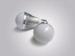 Silver 4000K 220 V Cree LED Light Bulbs 5 W Bipolar , High CRI 80Ra