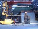 Melting Induction Furnace , 250 / 500 HZ Metal Casting Furnace