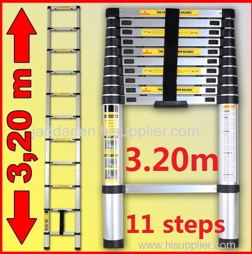 3.2m Aluminium Telescopic ladder