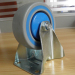 Fixed PP industrial casters with damping ring