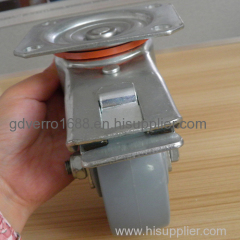 Industrial lockable swivel casters