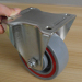 Fixed industrial PP wheel casters