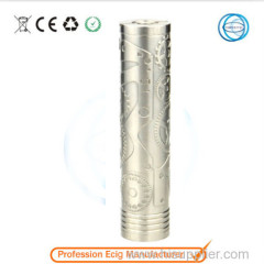 2014 hottest steampunk style electronic cigarette 18650 mechanical mod ecig steampunk mod clone