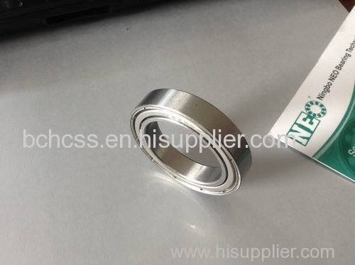 miniatuer S697zz Stainless steel bearing S697zz Deep Groove Ball Bearing