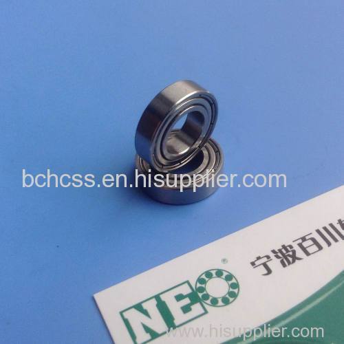 miniatuer S626zz Stainless steel bearing S626zz Deep Groove Ball Bearing