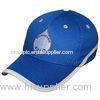 Blue 100% Cotton Golf Baseball Hats Embroidery Cool Snapback Hats