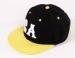 Stylish Outdoor Sport Snapback Baseball Caps with Yellow Peak