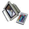 Yellow RGB LED Flood Light IR Remote Light Transmission For Underground 3W