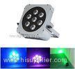 High Brightness 7 * 3W 3-in-1 Square Flat Edison Led Par Lights For Club AC90 - 260V