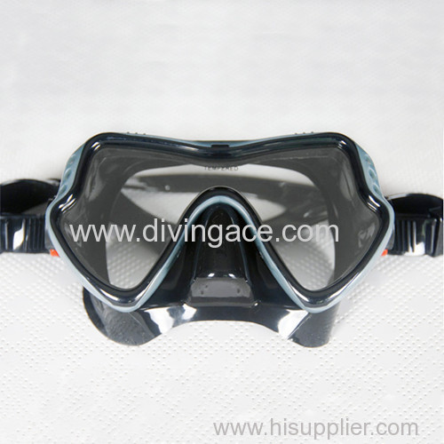 2014 professional diving silicone full face diving mask