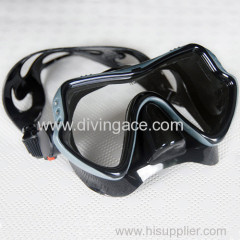 2014 professional diving silicone full face diving mask