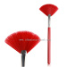 Wholesale red fan brush