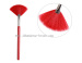 Wholesale red fan brush