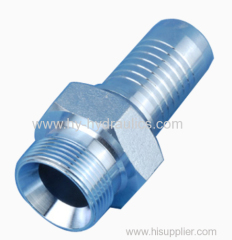 Hydraulic Pipe Fittings BSP Male 60° cone seat 12611