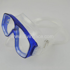 2014 hot sale silicone rubber swimming mask for kids